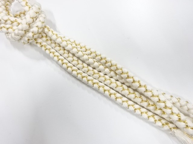 正絹　手組帯締め